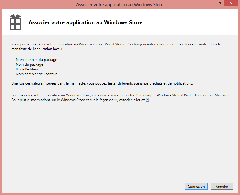 Certifier une application windows 8 pour le Microsoft Store